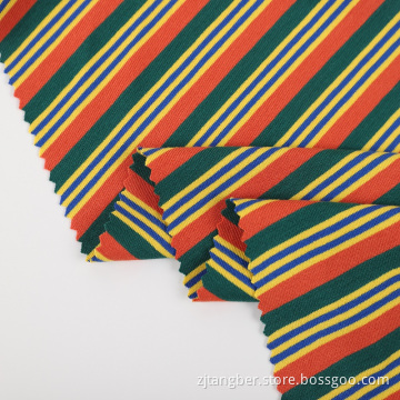 Knitted rayon yarn dyed spandex viscose jersey fabric